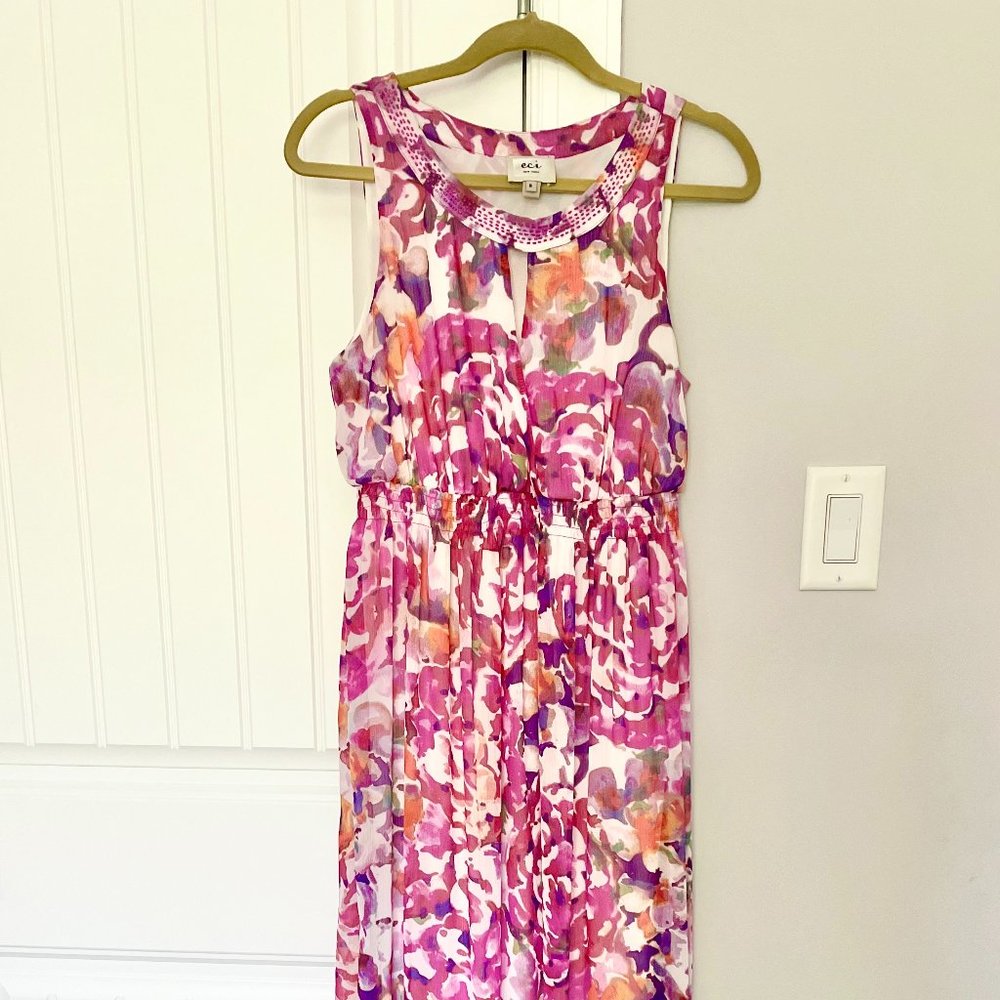 Floral Maxi Dress | Size 8